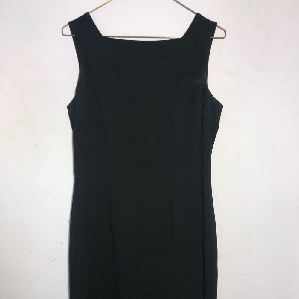 Black cocktail dress